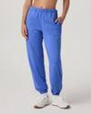 Halo Modern Sweatpant | Women's Bright Iris Heather Pants | Vuori