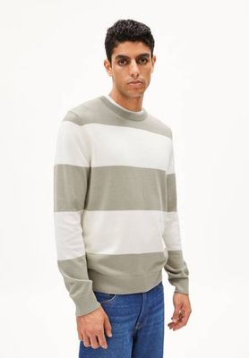 LOUKAA STRIPES | seagreen-light oatmilk