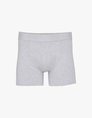 Classic Organic Boxer Briefs - Snow Melange