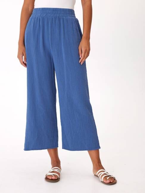 Ivanna Gauze Wide Leg Pant