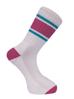 NEW SPORT STRIPE - GOTS Organic Cotton Socks Ecru