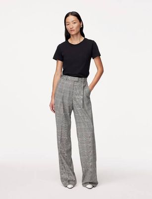 Relaxed Wide Leg Pant - Resale | Black/White