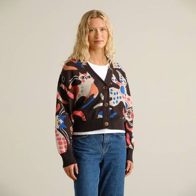DEDICATED - Strickjacke Kanan Magic Cats