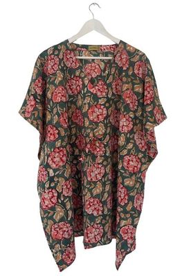 NEW! Block print Kaftan Short No.84