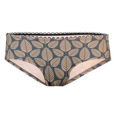 Bio Hipster Muster Lövskog grau/blau - kaufen