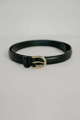 Classic Belt, Leather, Black