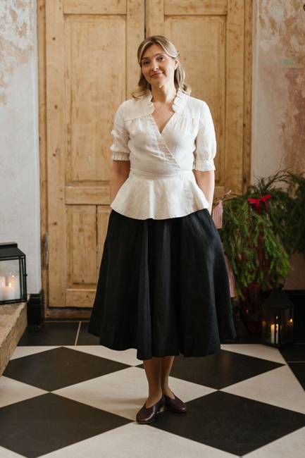 Bennet Blouse, Short Sleeve