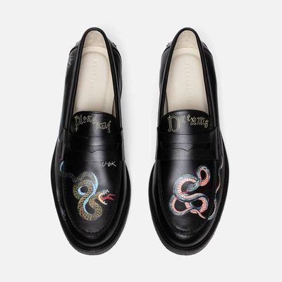 Wilde Pleasant Dreams Snake Penny Loafer - Men's