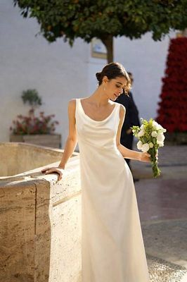 Charlize Cowl-Neck Dress