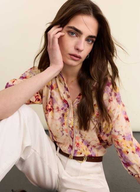 Celia Printed Blouse