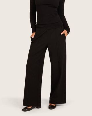 Relaxed Leg Pants - Short - Black