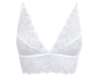 Daylight Bloom White Bralette