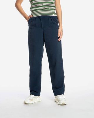 Pleated Pants navy