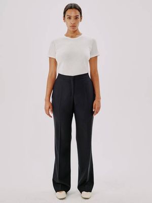 Slight Flare Trouser - Resale | Black