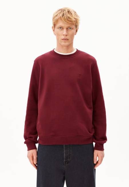 BAARO FLEECE SWEATSHIRT | velvet red