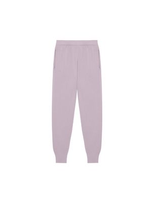 Archive Womens Regenerative Merino Wool Track Pants—raisin purple