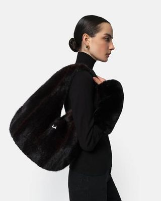 Colette Shaved Mink Bag