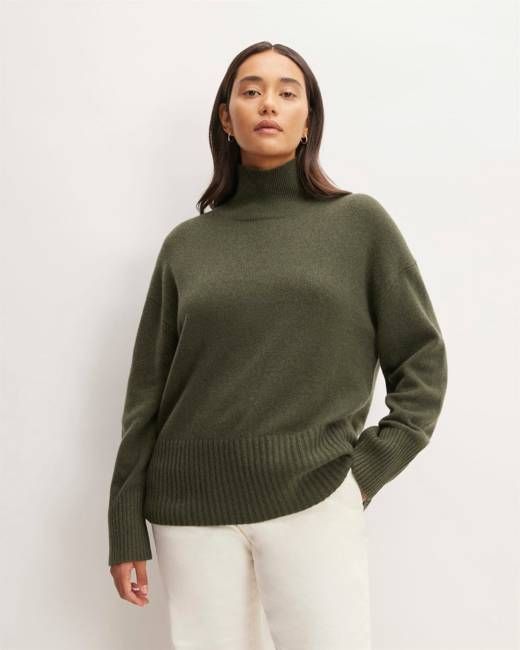 The Cashmere Oversized Turtleneck | Kambaba