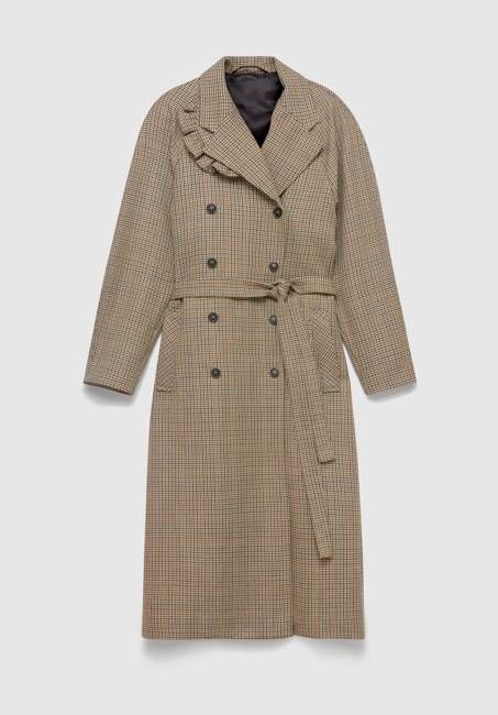 Cordelia Checked Coat