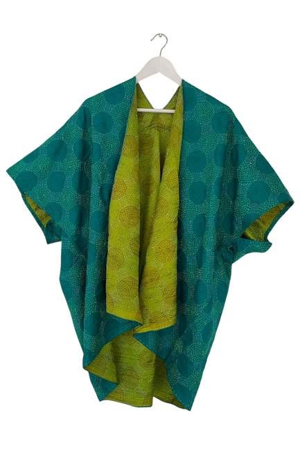 Vintage Silk Trudi Poncho No.81 Jodhpur Edit