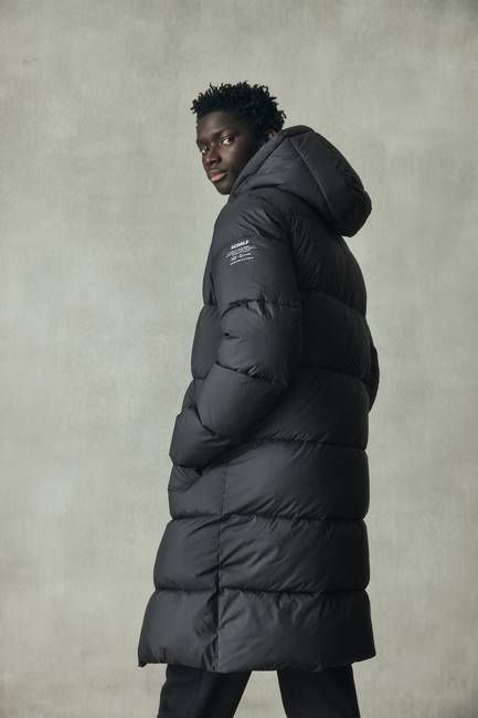 DARK GREY VELAN COAT