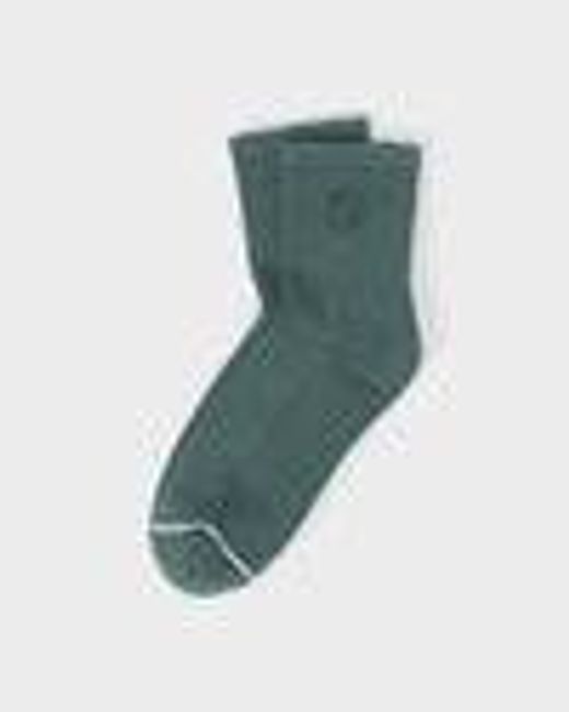 Half Crew Sock 2.0 | Agate Green Performance Socks | Vuori