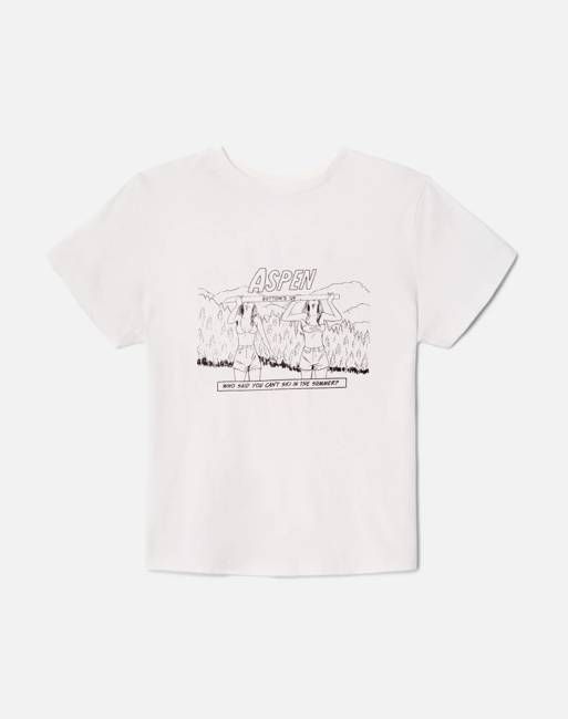 Classic Tee Aspen Shotski - Vintage White