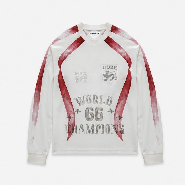 Duke World Champions White + Red Jersey