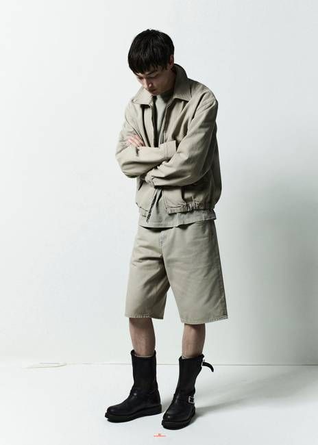 Fusion Skater Short in Burnished Khaki