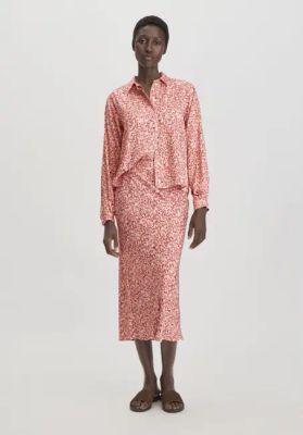 Printrock Midi Regular aus reiner LENZING™ ECOVERO™ Viskose