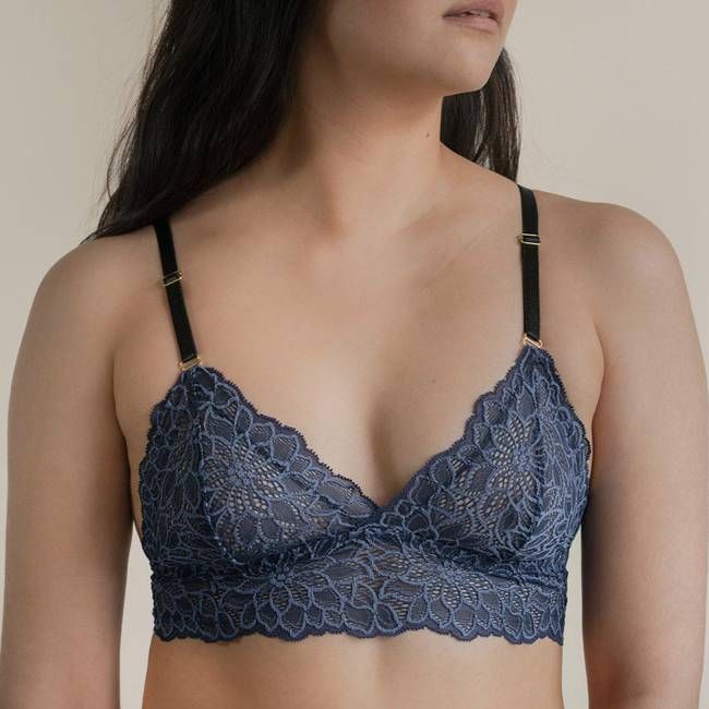 Simplicité Bralette - Night Blue