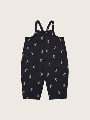 Charcoal Midnight Oversized Dungarees