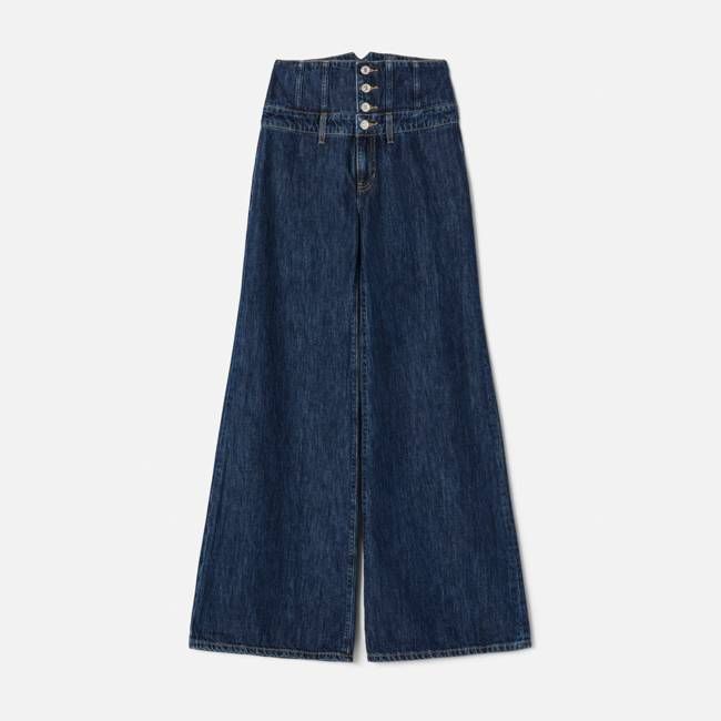 Corset Jean - Indigo Flow
