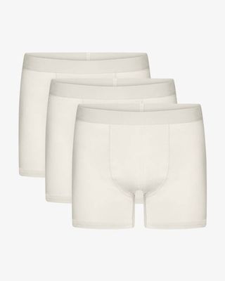 Organic Boxer Briefs 3 Pack - Ivory White