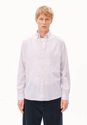 QUAASA STRIPE LANGARMHEMD | honigrot