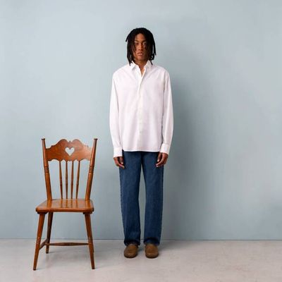 POPELINE-HEMD LANGARM