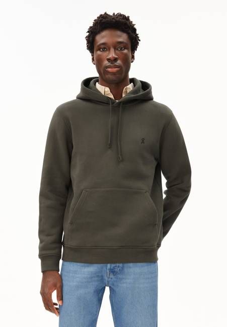 PAARLO FLEECE HOODIE | forest pine