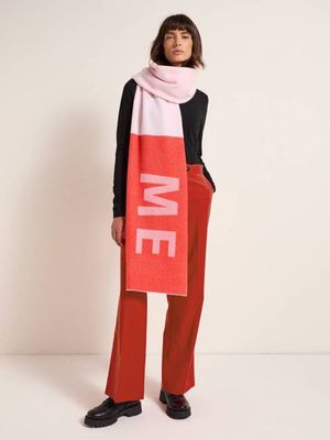 Schal mit Intarsie Natural Me