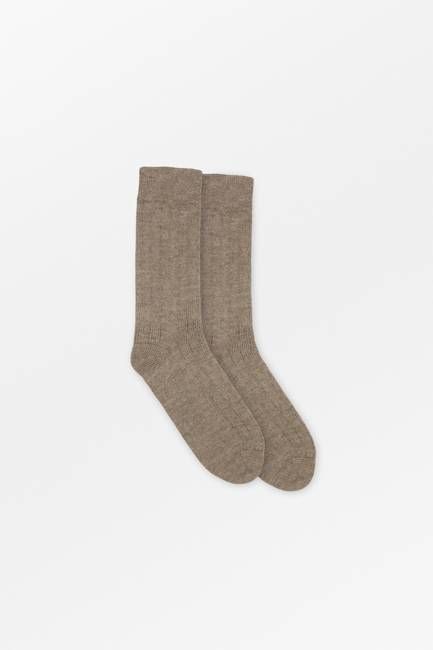 Noa socks - Light brown