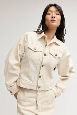 SILVERLAKE DENIM JACKET ECRU