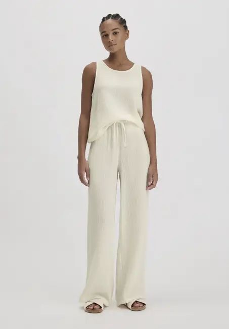 Muslin sleep pants Relaxed PURE COMFORT made of pure organic cotton