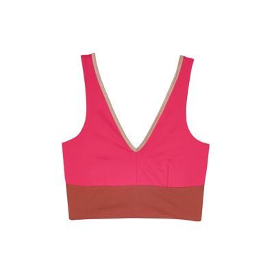 Yoga Top Shine '21 — raspberry-earth