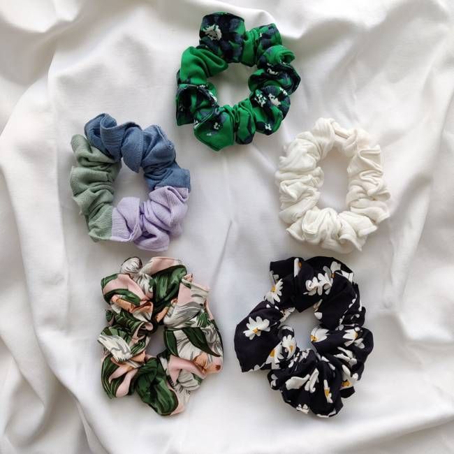 Pack of Five Scrunchies - Chillax.co