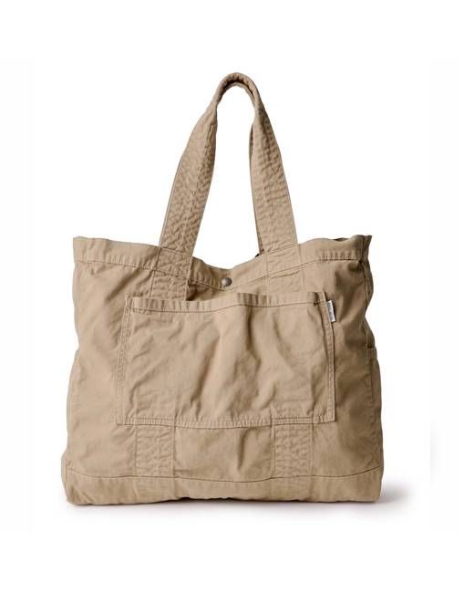 The Foundation Tote in Organic Khaki