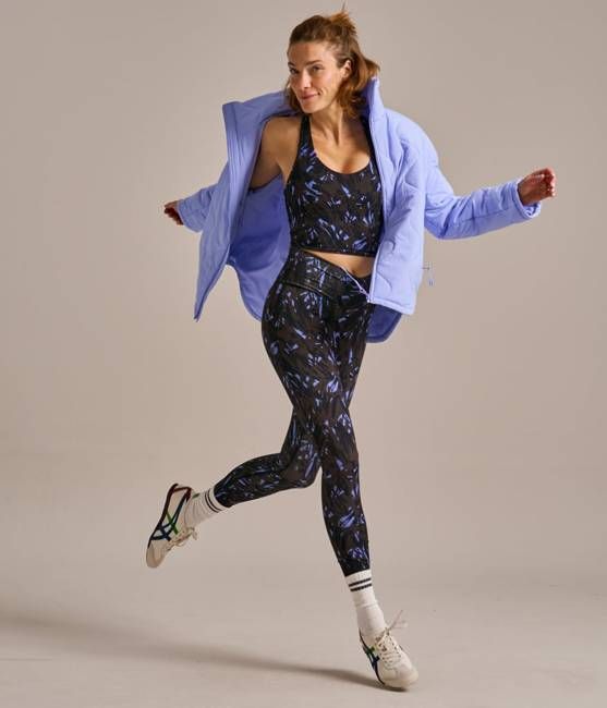 Enduro High Waisted Crossover 7/8 Leggings