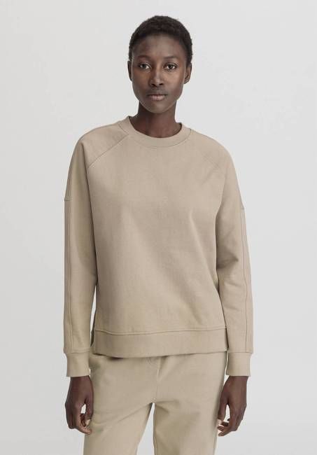 Oversized sweatshirt made from pure organic cotton
