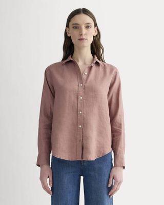 The Must-Have Shirt in Linen | Rose Dusk