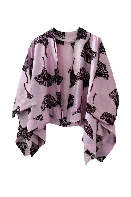 NEW! Peace Silk Jacket Ginko