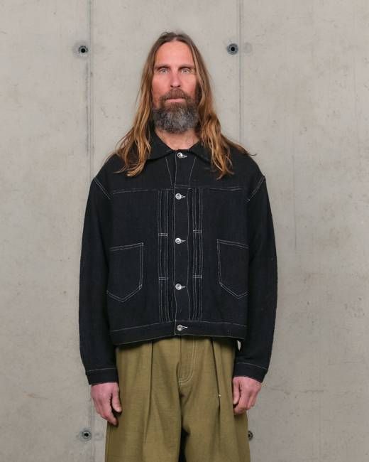 Sundae Jacket - Black Handloom