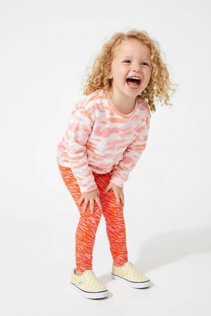Mightly Zebra Tie Dye Sweatshirt